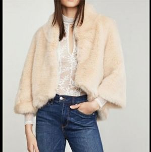 BcbgMaxaria Nadine Faux Fur Jacket BNWT